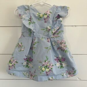 Janie and Jack 3 Piece Floral Dress- 12-18M